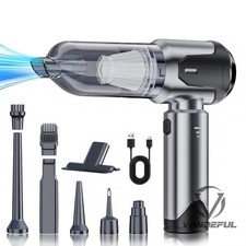 Handstaubsauger 15000 Pa, kabellos 3-in-1 für Auto, Mini-Staubsauger für Haus