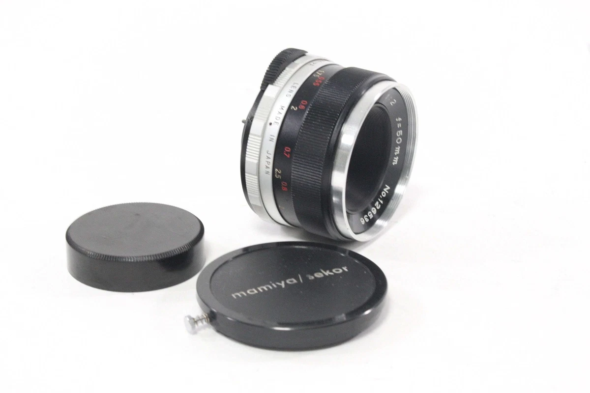 Mamiya f/2 Camera Lenses 50mm Focal for sale - eBay