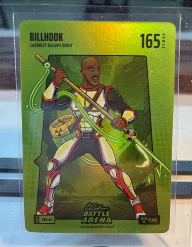 2026 Bo Jackson Battle Arena Billhook Glow Green Battlefoil #GBF-33