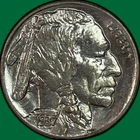 1937 Buffalo Nickel Brilliant Uncirculated BU Coin #41377