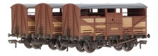37-715 Bachmann OO Gauge Pack Of 3 8T Cattle Wagons - Weathered (Pre-Owned)
