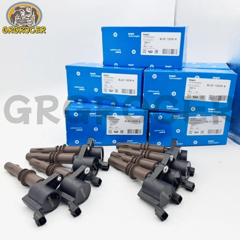 Bobinas de encendido 8 piezas DG521 8L3E12A366AA para DELPHI Ford F150 Expedition 4,6 L Foto 2 de 4