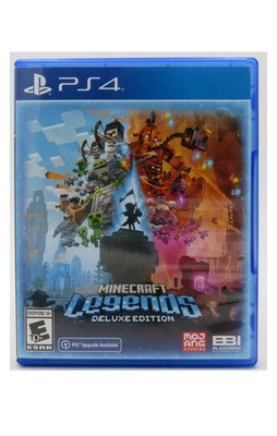 Minecraft Legends Deluxe Edition - Sony PlayStation 4 PS4 Physical New