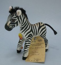 Steiff 1512/16 Zebra Ossi 16cm Trevirasamt Archiv WERKMUSTER vom 01.04.1982 TOPP