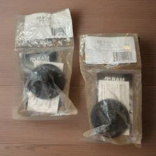 *Set of 2* RAM-B-202U RAM Mounts 1" Ball w/ 2.5" Round Base w/ AMPS Hole Pattern