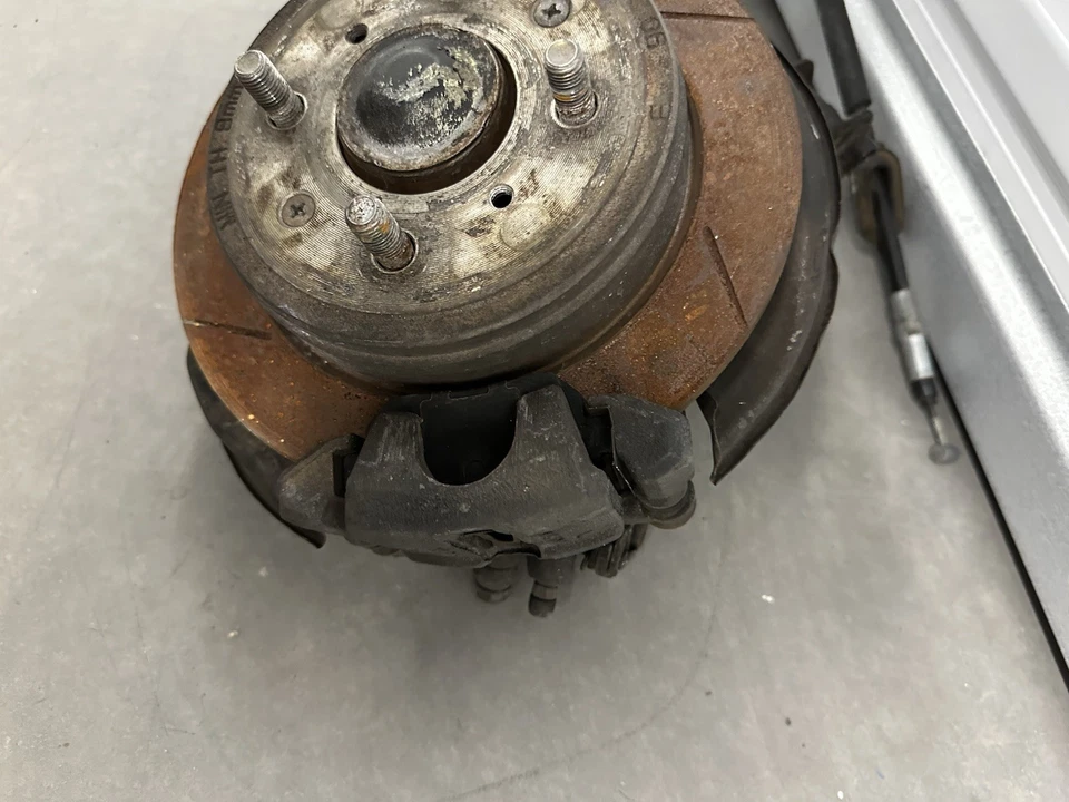 92-00 Honda Civic 94-01 Acura Integra freio a disco traseiro braço de arrasto conjunto OEM - Imagem 2 de 4