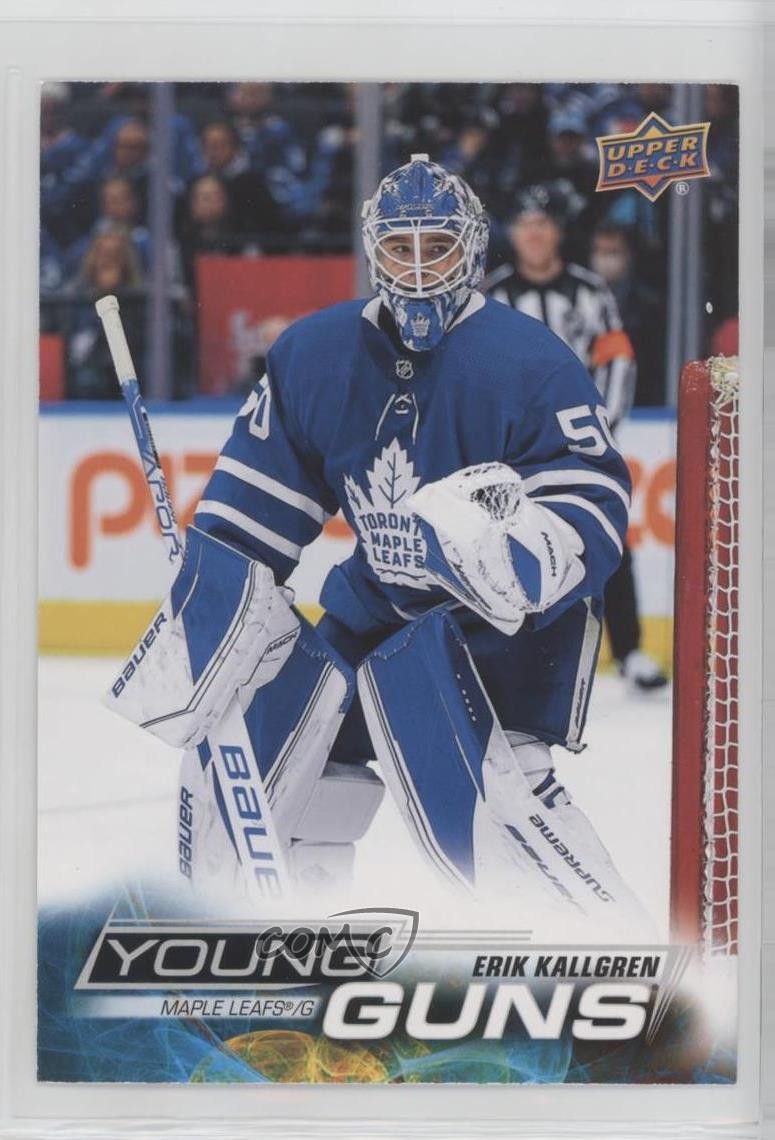 2022-23 Upper Deck Series 1 Young Guns Jumbo Erik Kallgren #208 Rookie RC e9p