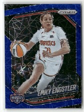 2025 Panini Prizm WNBA #84 Emily Engstler Blue Velocity Prizms