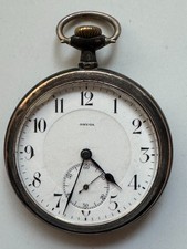 Omega Grand Prix 1900 Paris orologio da tasca argento 800 - carica manuale - movimento funzionante