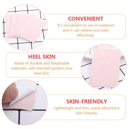 7 Fogli Adesivi Piedi Moleskin Fascia Piedi Blister Cuscino Pad - Foto 12 di 12
