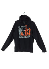 Marvel Deadpool Long Sleeve Unisex Large Black Hoodie  I  m Kind Of A Big Deal  