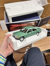 1:18 Scale Norev 1982 Mercedes Benz 190E Green Metallic Diecast Model Car