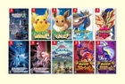 Nintendo Switch Pokemon Video Games Series 10 Type w/Case Tested