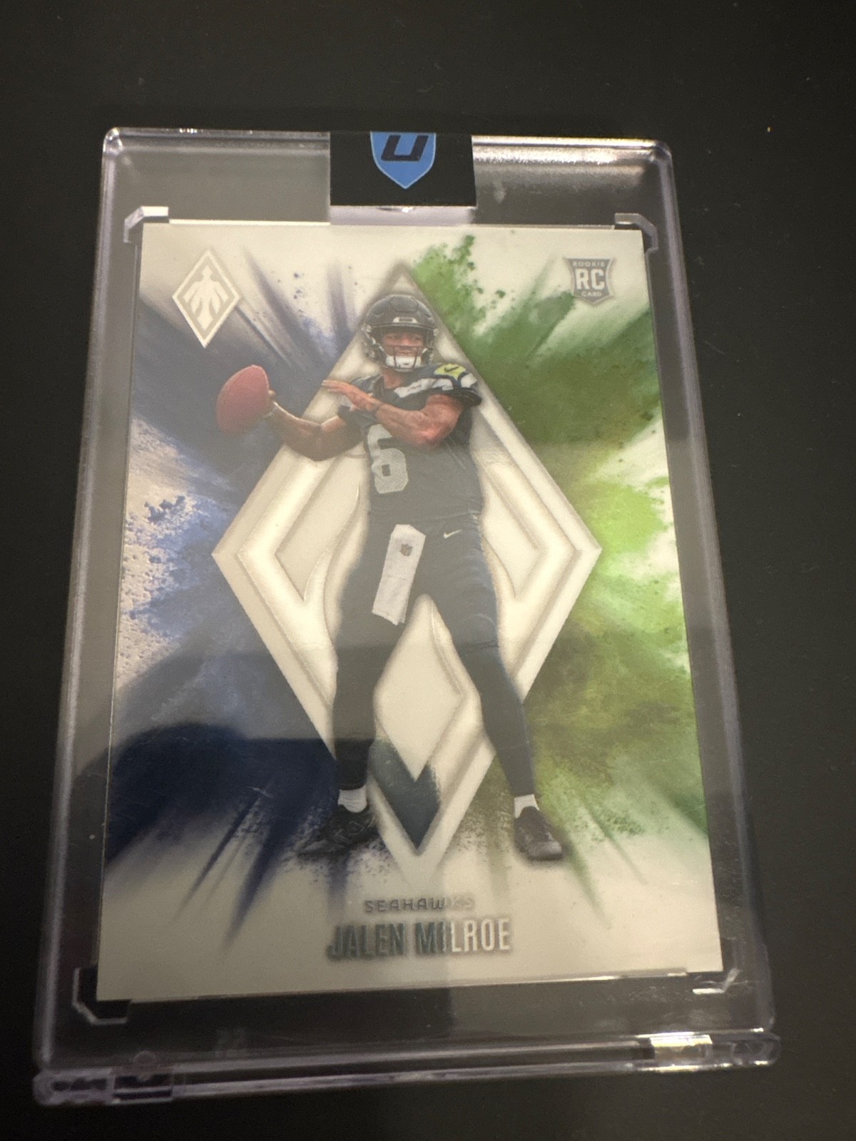 JALEN MILROE Rookie Color Blast! 2025 Panini Phoenix #9 SSP Rc Clean! SEAHAWKS *