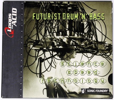 Sonic Foundry Futurist Drum 'N' Bass Loops For Acid Sound Library/Sampling CD