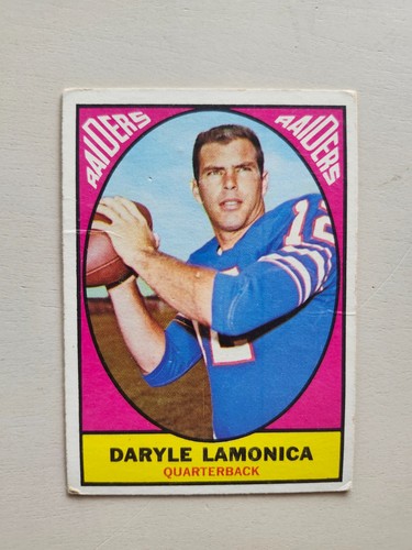 Daryle Lamonica #103 1967 Topps card