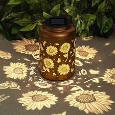 Sunflower Solar Lanterns Outdoor Waterproof Garden