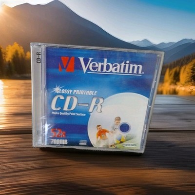 Verbatim CD-R  Bedruckbar  1 Stück Neu & OVP 