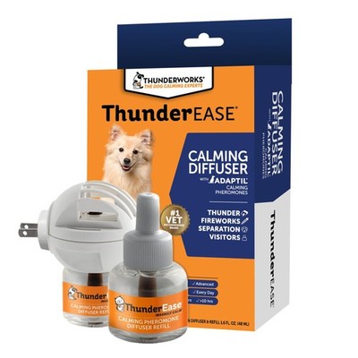 ThunderEase Dog Calming Pheromone Diffuser Kit | Powered by ADAPTIL | Vet Rec...