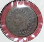 1883 US Indian Head Cent! Good! Old US Coin!