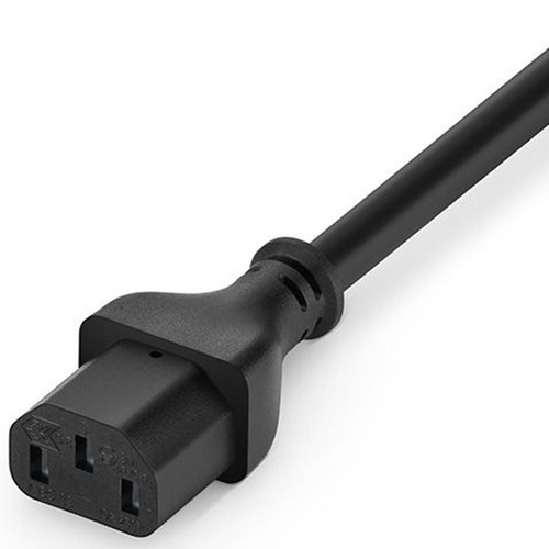 Câble Rallonge Adaptateur Alimentation Ordinateur Fixe Ups Noir Monitor PC - Afbeelding 5 van 5