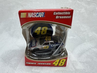 #ad Vintage Jimmie Johnson Christmas Ornament Lowes 2002 Y2K #48 NASCAR Trevco $29.99