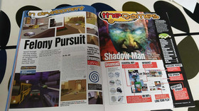 Unofficial Dreamcast Magazine UK - Issue #03 -  2000-Shenmue Cover