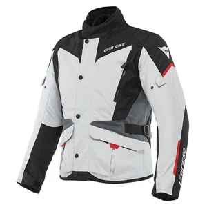 Dainese Tempest 3 D-DRY Jacket Grey Mens Textile Waterproof Motorcycle Jacket