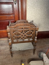 Vintage Wooden Magazine/Newspaper Rack