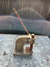 Vintage Edgwick No. 00 Arbor Press Gun Smith, Machine Shop Press