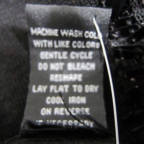 Verve Ami Women's Size XL Black, Rectangle Sequin, Sleeveless Knit Top NWT - Picture 7 of 7