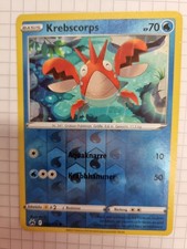 Pokémonkarte Krebscorps 033/159 Zenit der Könige Reverse Holo Original