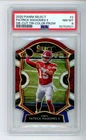 2020 Select #2 Concourse Level Tri Color Die Cut Prizm - Patrick Mahomes - PSA 8