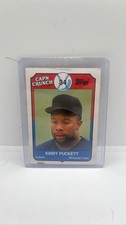 1989 Topps Cap'n Crunch Kirby Puckett #20 Twins Card