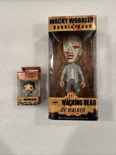 Walking Dead Wacky Wobbler RV WALKER Bobble Head & Daryl Dixon Pocket Pop. AMC.
