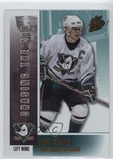 2002-03 Pacific Quest for the Cup Chasing the Cup Paul Kariya #1 HOF 0a4