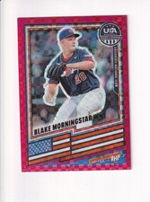2026 Panini USA BASEBALL STARS & STRIPES RED POWER BLAKE MORNINGSTAR 076/149