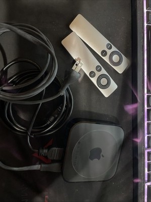 Apple TV A1469 1080P Media Streaming Player W/ 2x Remote -SAME DAY SHIP