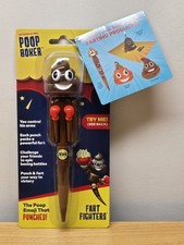 New Karate Poop Pen Emoji Punches Farting Sounds Gag Gift Fun Fart Fighters