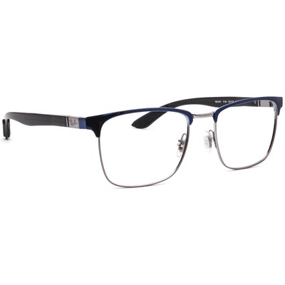 Ray-Ban Eyeglasses RB 8421 3124 Carbon Fiber Blue On Gunmetal