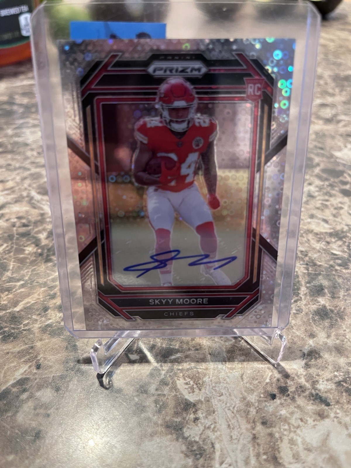 2022 Panini Prizm - Rookies Skyy Moore #331 No Huddle Prizm Autographs (AU, RC)