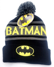 DC COMICS BATMAN BEANIE COLD WEATHER HAT NEW WITH TAGS