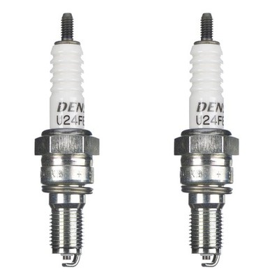 DENSO Zündkerze U24FER9 2er Set (für: Honda CBF 600 SA ABS PC43 08-13 )