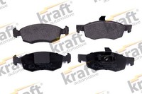 Kraft Automotive 6003415 Bremsbelagsatz, Scheibenbremse Passend FüR Fiat