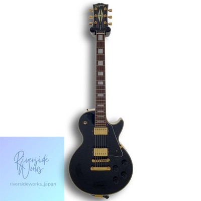 Epiphone LPC-80 Ebony Black 1999 Made in Japan Guitar Only