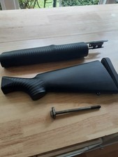 Stevens Model 320 Black Synthetic Stock Forearm Set Stock Bolt 12ga Used