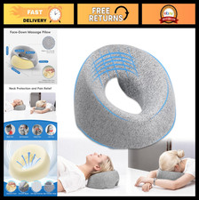 Face Down Massage Pillow for Stomach Sleeping, BBL Recovery Headrest, Washable C