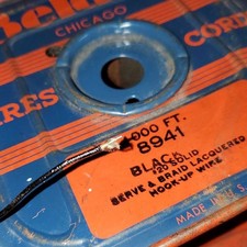 The pinnacle of vintage wiring materials! ! 1950 Belden 8941 20Awg single wire