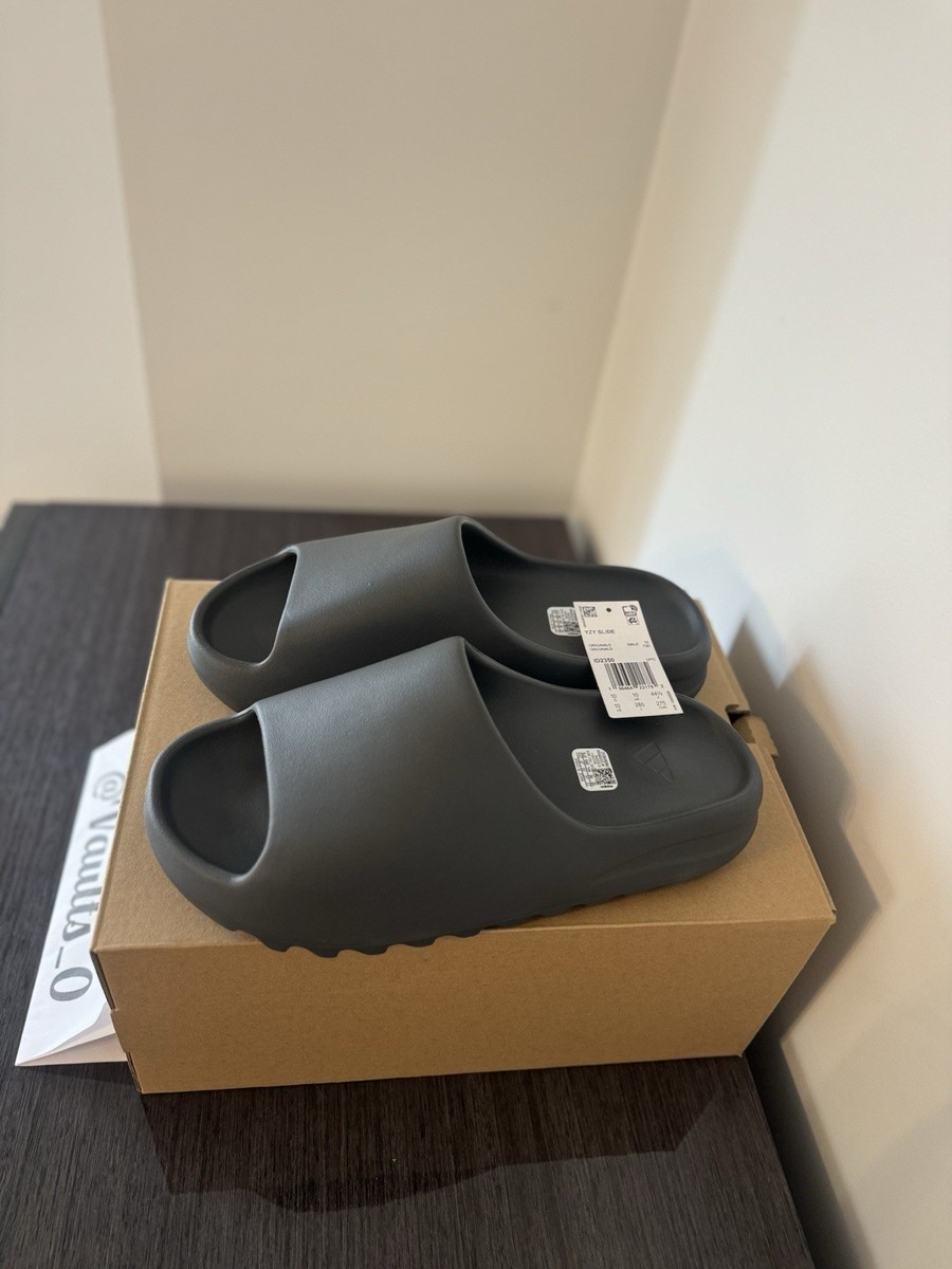 adidas YEEZY Slide \"Slate Grey\" アディダス Adidas Yeezy Slide 'Slate Grey' – DTLR