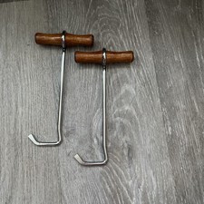 Vintage Pullups With Wooden Handles & Steel H...